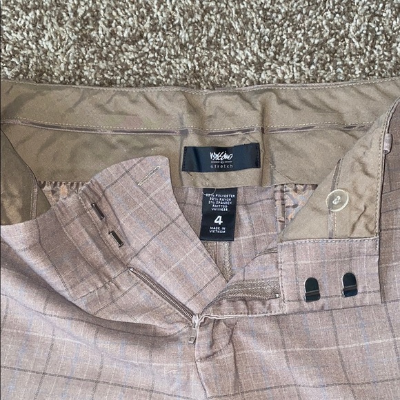 Brown Pinstripe Capris - Picture 5 of 6